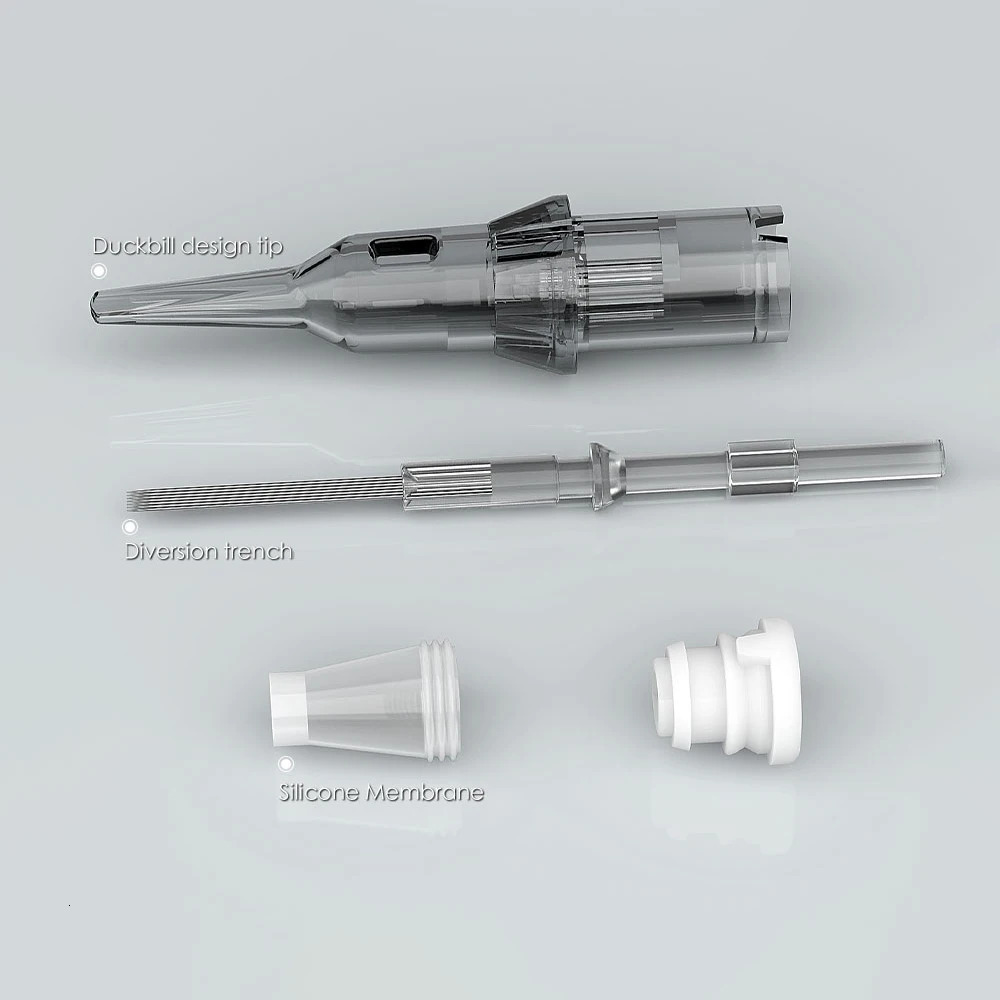 10PCS est Tattoo Needles Eyebrow Permanent Makeup Tattoo Cartridge 1R 016MM 3RL 11U For Lip Fit Universal Tattoo Machine Pen 251013