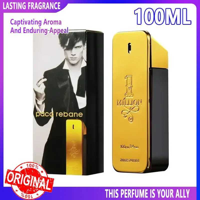 00ml Original Million Gold Hombre Perfume Lasting Strong Masculine Men Taste Strong Spicy Pheromone Cologne Body Spray Cologne W251013