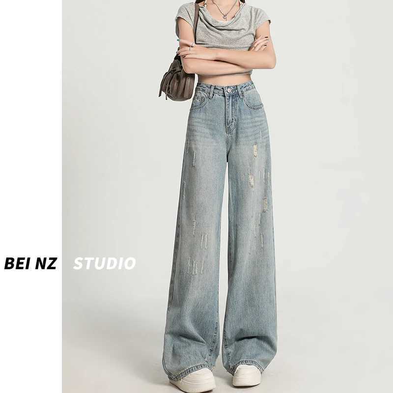 Skin Friendly Womens Straight Jeans Comfortable Leisure Baggy Denim Pants Low Rise Casual Streetwear Trendy Pocket BoyfriendT251013