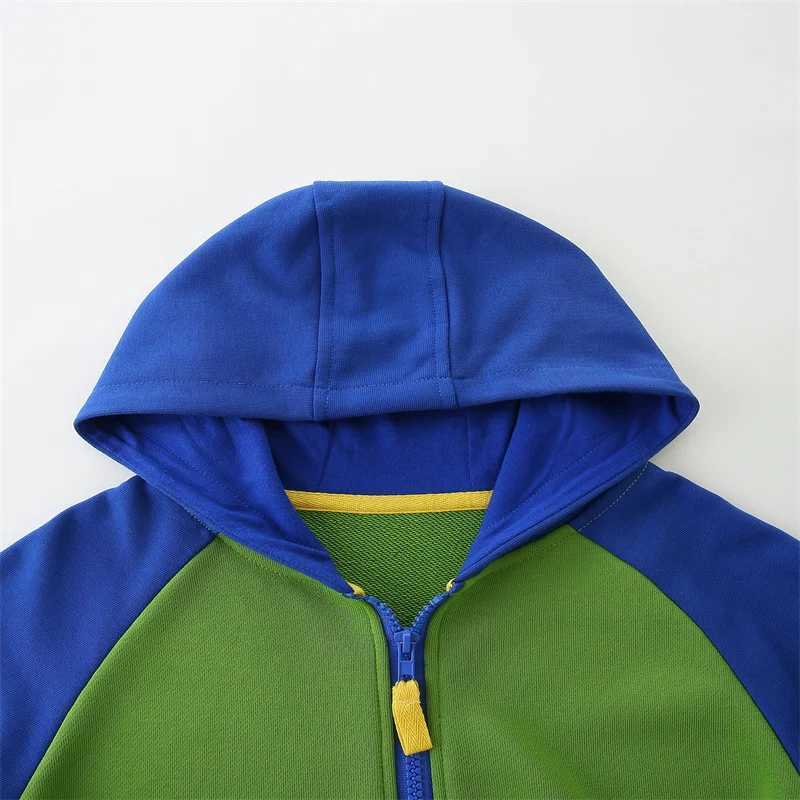 New Design 27T Childrens Hooded Jacket Boys Winter Autumn Outwear Girls Zipper Hot Selling Spring Wear C251013
