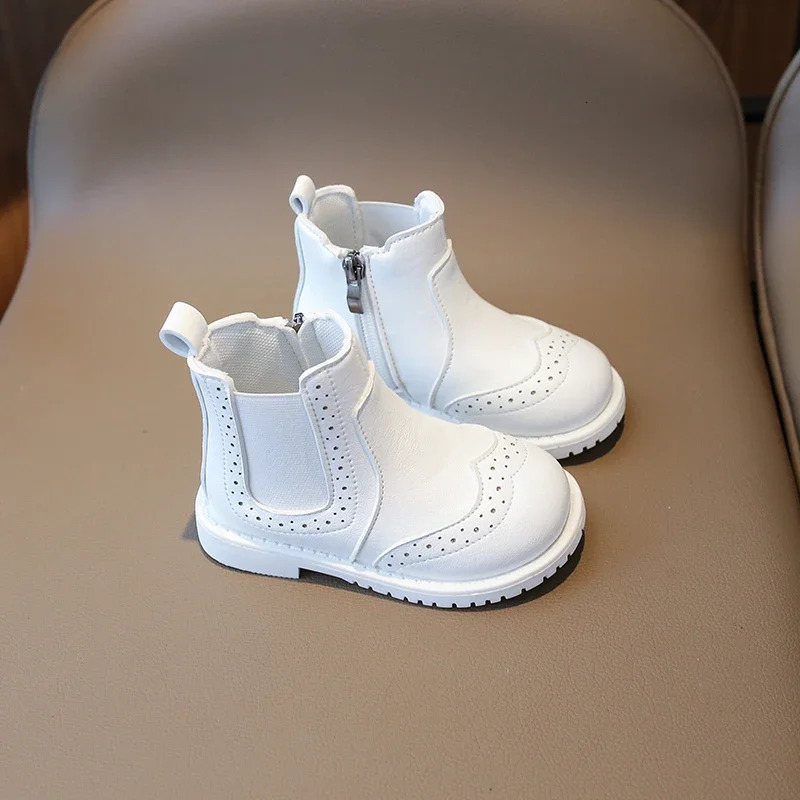 Jogerli Autumn Winter Baby Boys Girls Casual Boots Retro Style Children Short Soft Sole Anti Slip Kids Outdoor Footwear 251017