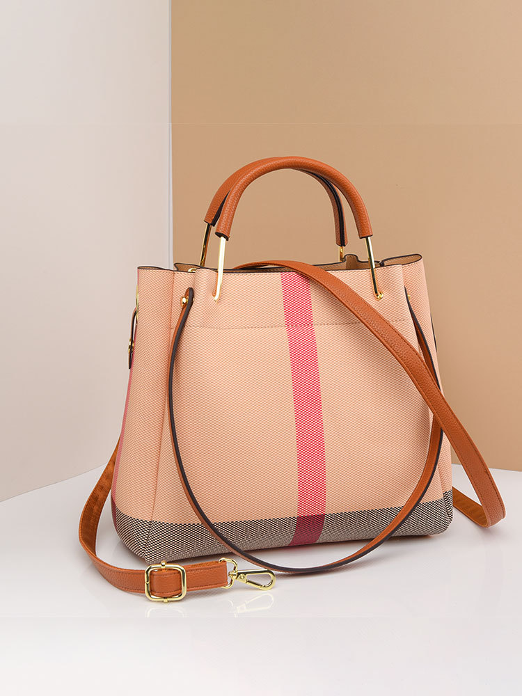 New style bucket for women stylish fashionable large capacity high handbag versatile shoulder and cross body bag new design