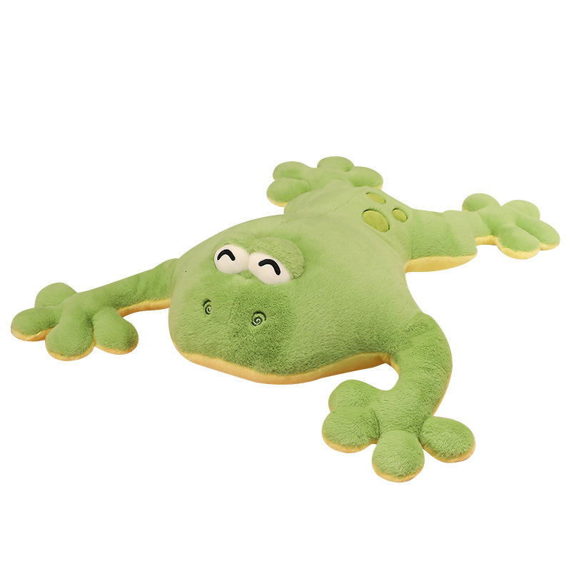 New Extra Pupa Plush Toy for Home Sofa Bed Cute Large PAPA Frog Doll Realistic Cushion