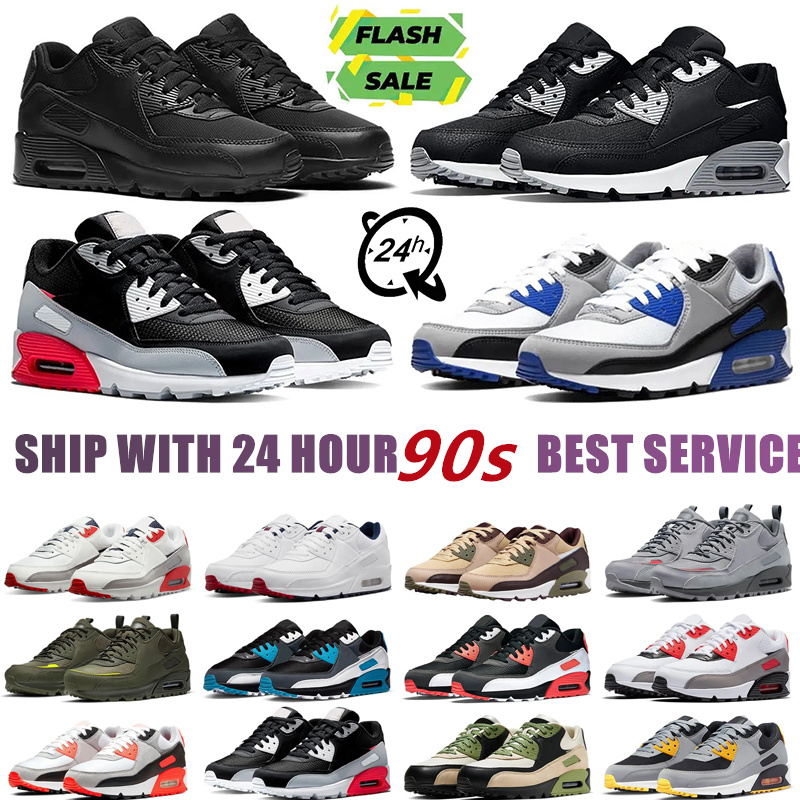 2025 Designer free shipping Camowabb shoes Running shoes Men 90 UNC womens Running Sports Purple black Shoes 90s Women shoe Trainer Sneakers