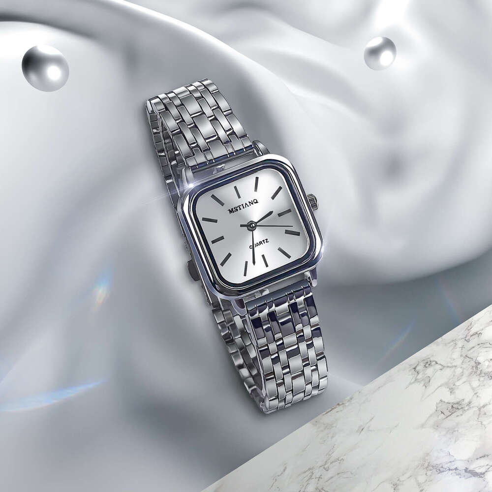 Square for Women Light Luxury Niche High-end Feel Designer 2025 New Simple Elegant Student Ins Style Small Ladies Watch