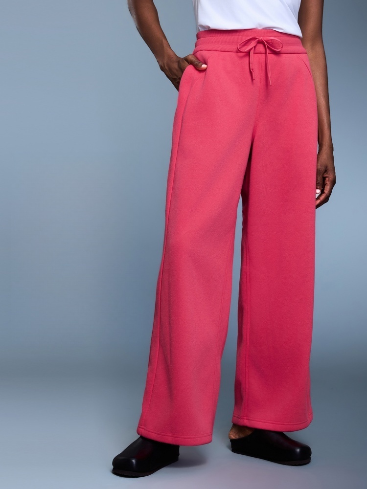 Lwomen Loose Slimming Straight Leg With A Hanging Feel Autumn Winter Wide Leg Pants Thick And Warm Commuting Sports Casual Pants