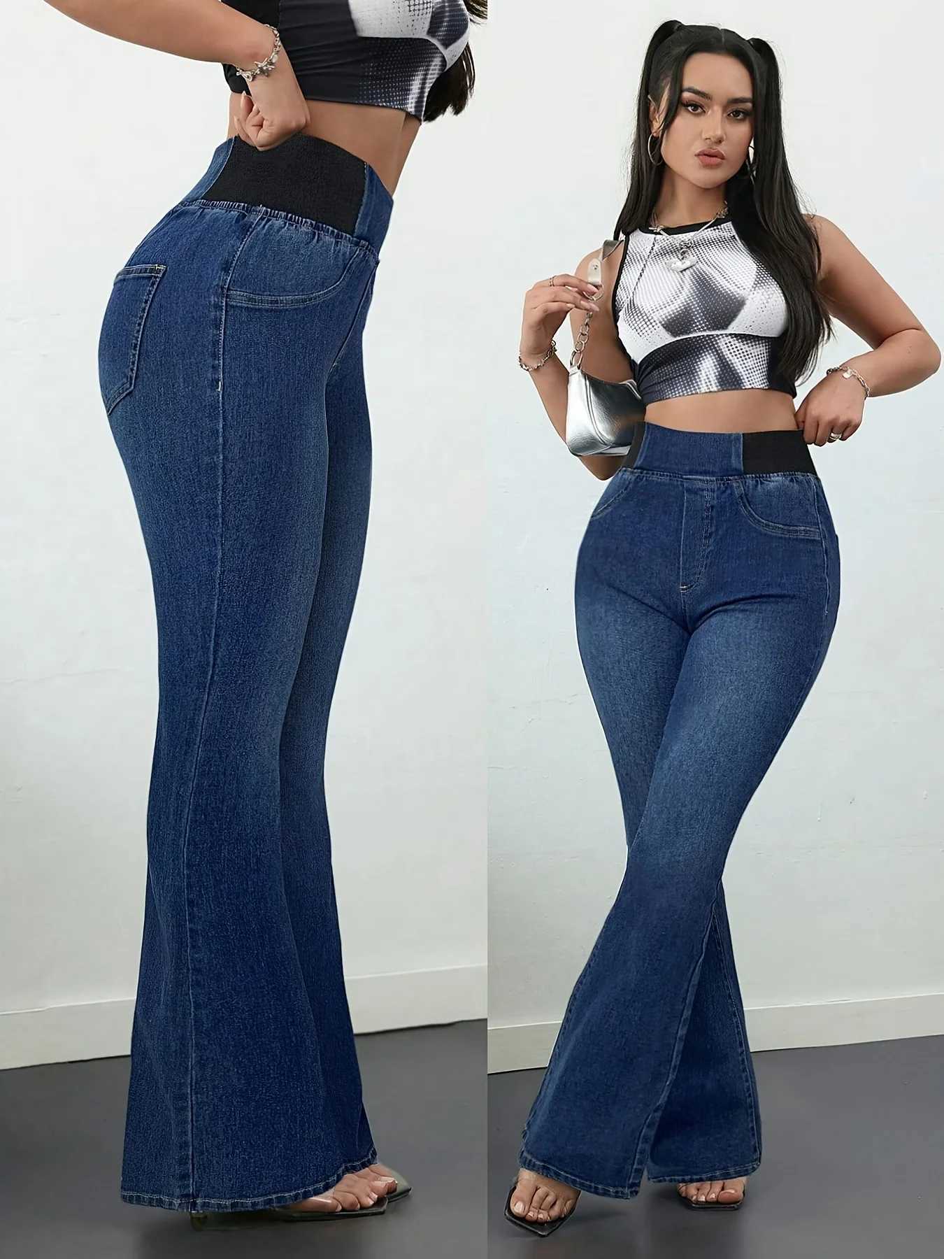 Comfortable sexy and fashionable blue jeans for ladiesT251013