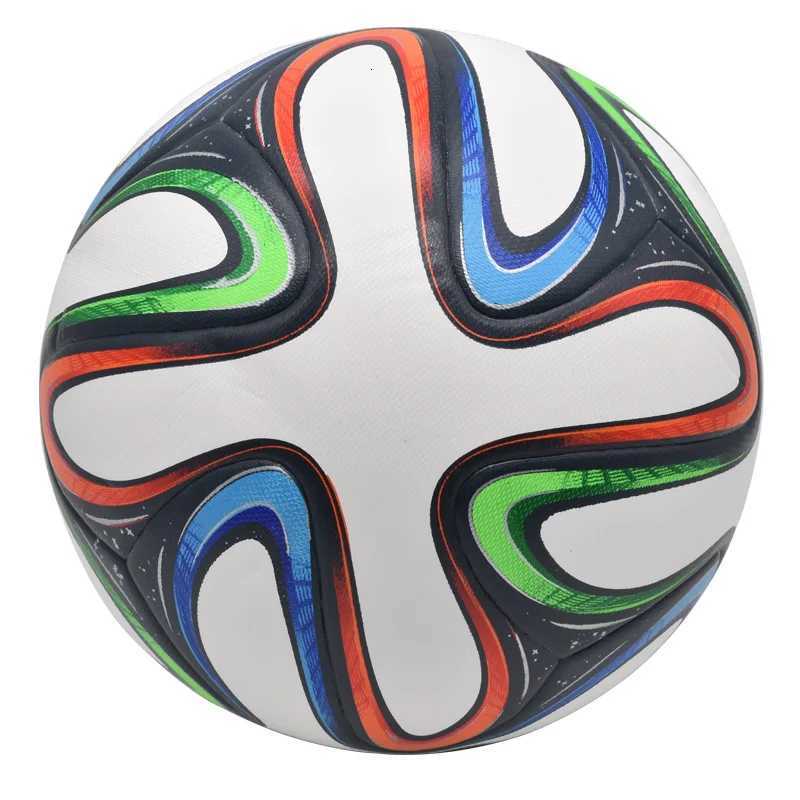 Durable PU Leather Soccer Ball Size 5 Match Football high qualtiy Seamless Training Match League Balls H260629 - view 5
