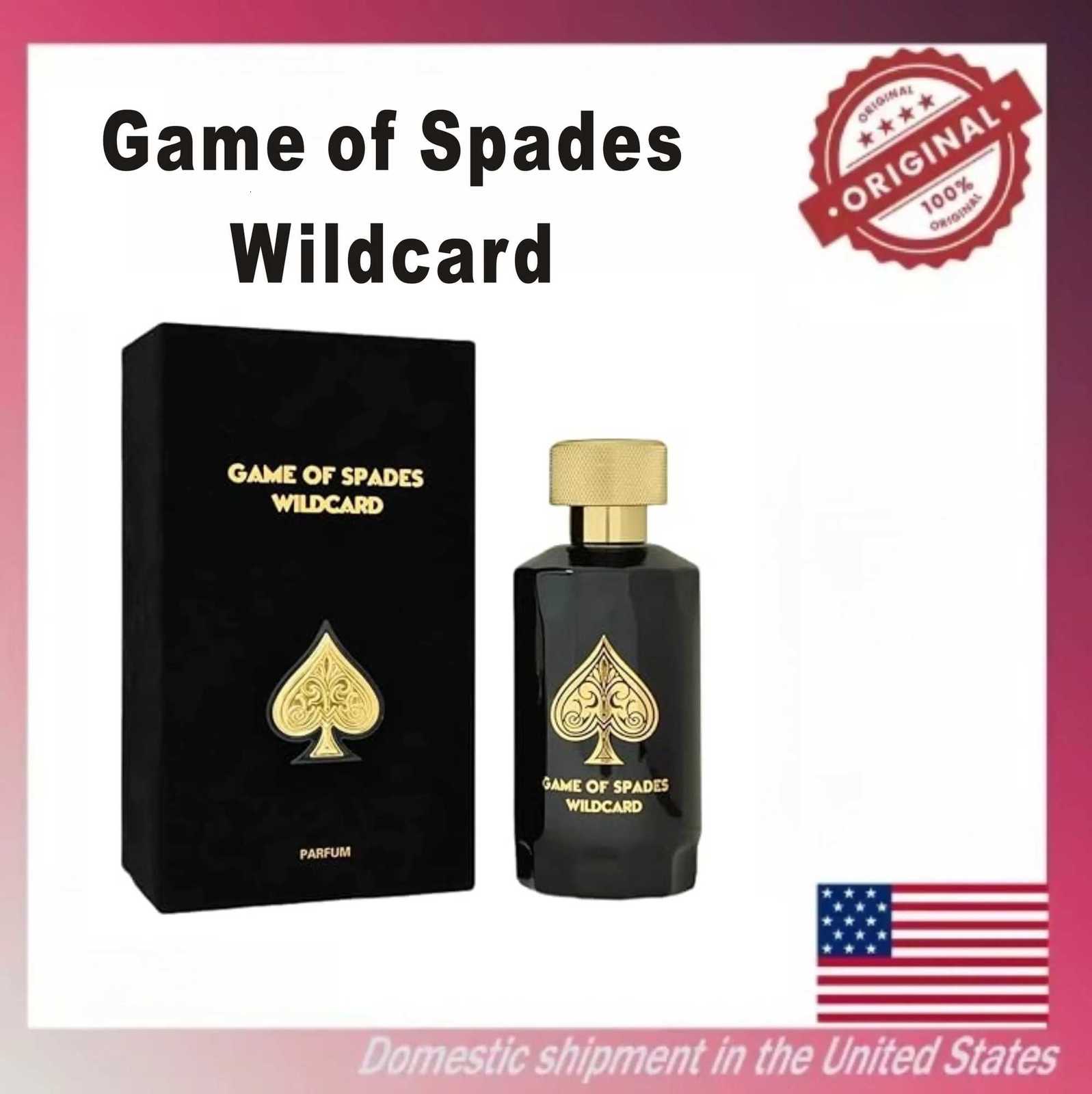 Jo Milano Game of Spades Wildcard Perfume Spray 34 oz 00 ml luxury blend mint citrus fragrance longlasting perfume W251013