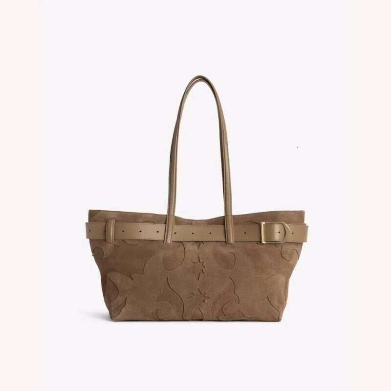 Suede Shopper Women, Fashion Top Handle Tote Bag Ladies, Women's Shoulder Handbags Design for Everyday Style