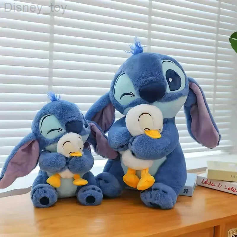 Disney 20cm Plush Doll Stitch Doll Cute Duck Stitch Plush Stuffed Toy Christmas Childrens Birthday Gift Kawaii Toys New H251013