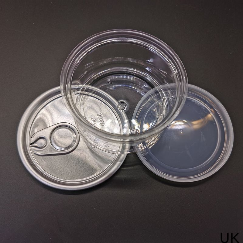 UK 3.5g Plastic Cans Empty Bottles Food Grade Jars Container 3.5 Gram 100ml Plastic Can Childproof Packaging Customize Stickers OWN OEM