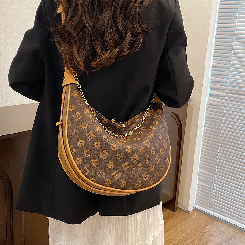 Free shipping designer bags for womens Women Crescent Fashion Shoulder Bag