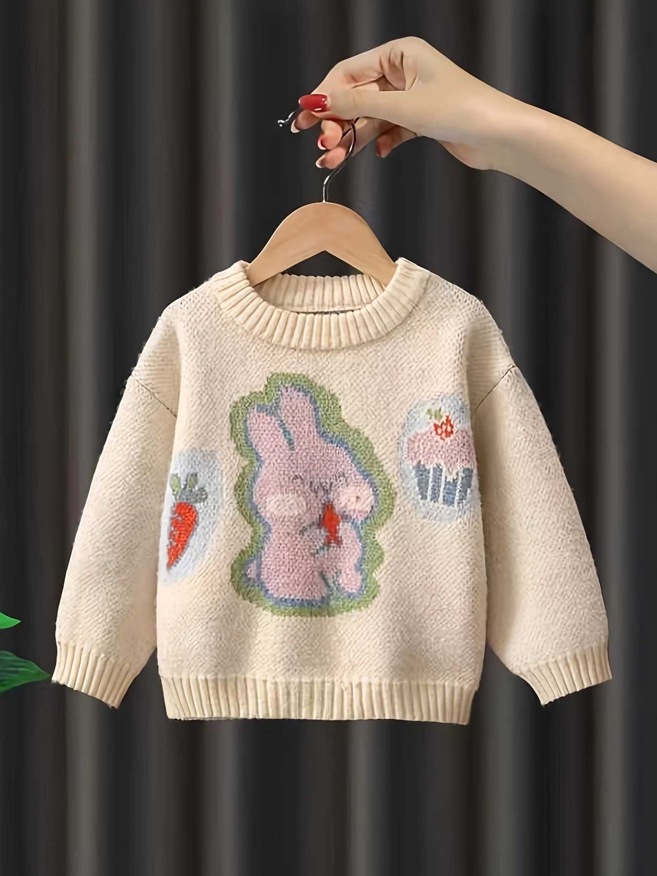 Girls Sweaters New Style Fashionable Childrens Thick Pullover Tops Toddler Girls Knitted Tops C251013