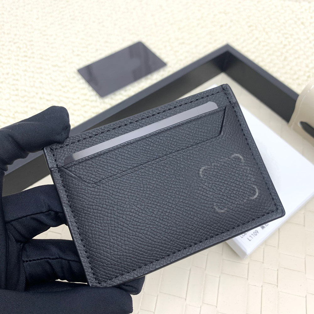 Fashion Designer Wallet Cardholder Women Purse genuine leather Credit Card Wallet High quality Men Wallet Women's Wallet Thin ID Case Business Card Wallet gift box