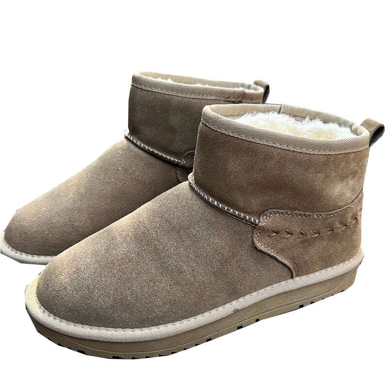 2025 Women's Cotton Shoes for Autumn and Winter Thickened Snow Boots with Thick Bottom Casual Snow Boots Outdoor Snow Shoes Women's Warm Sho