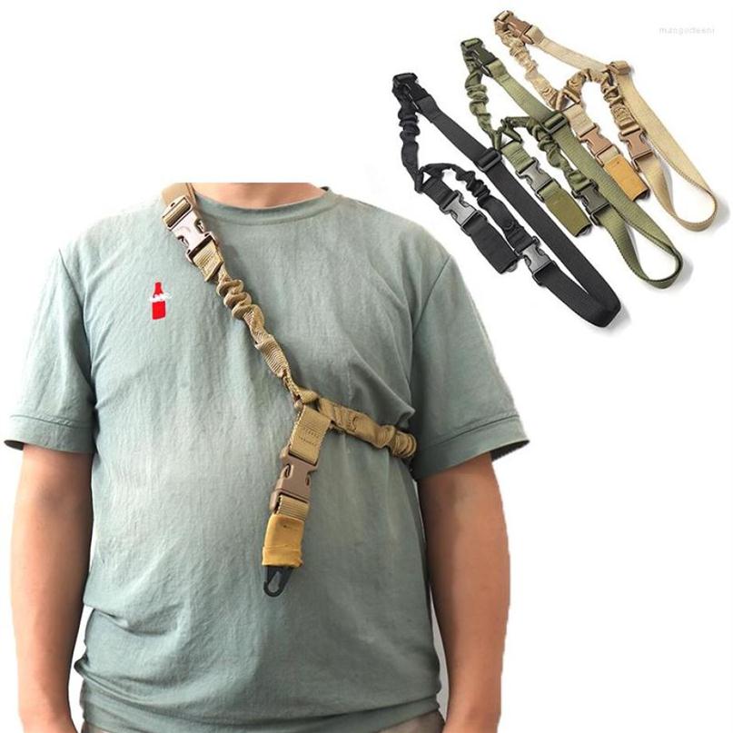 Belts Tactical MS3 Gun Sling Single 1 Point Heavy Duty Rifle Military Nylon Bungee Accessories Hunting Strap5584954229w