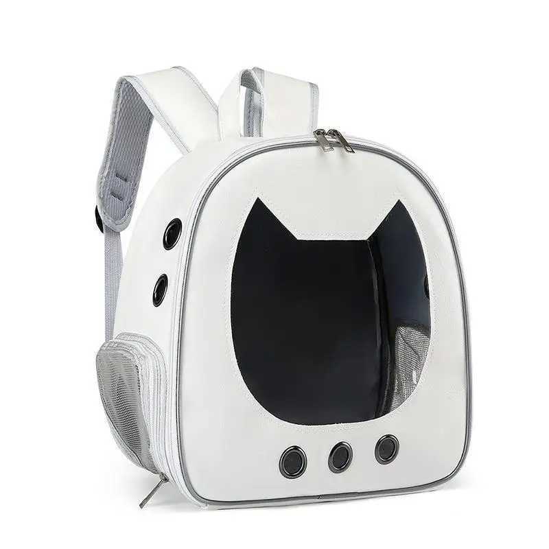 Foldable Cat Carrier Backpack Lightweight Breathable Pet Travel Bag C251013