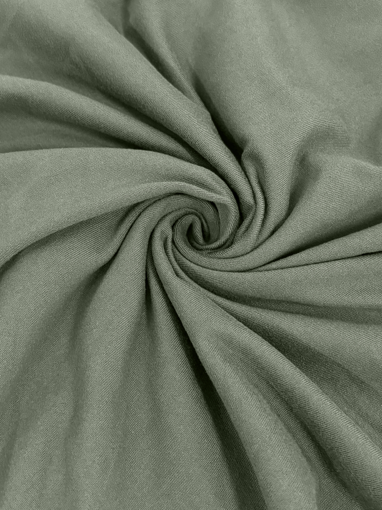 Women's Autumn Winter French - Style Elegant V - Neck Midi Dress - Versatile Minimalist Leaf - Print Slimming Dress-CF55116