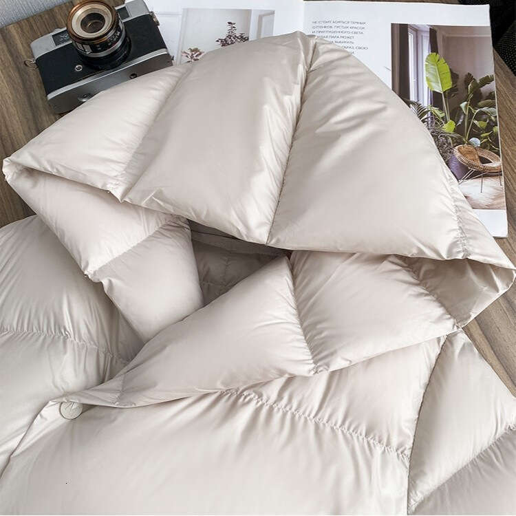 Winter New Fashion Trendy Design Sense Niche Waist-Cinching Slim Fit Thickened Warm Cotton Jacket B5