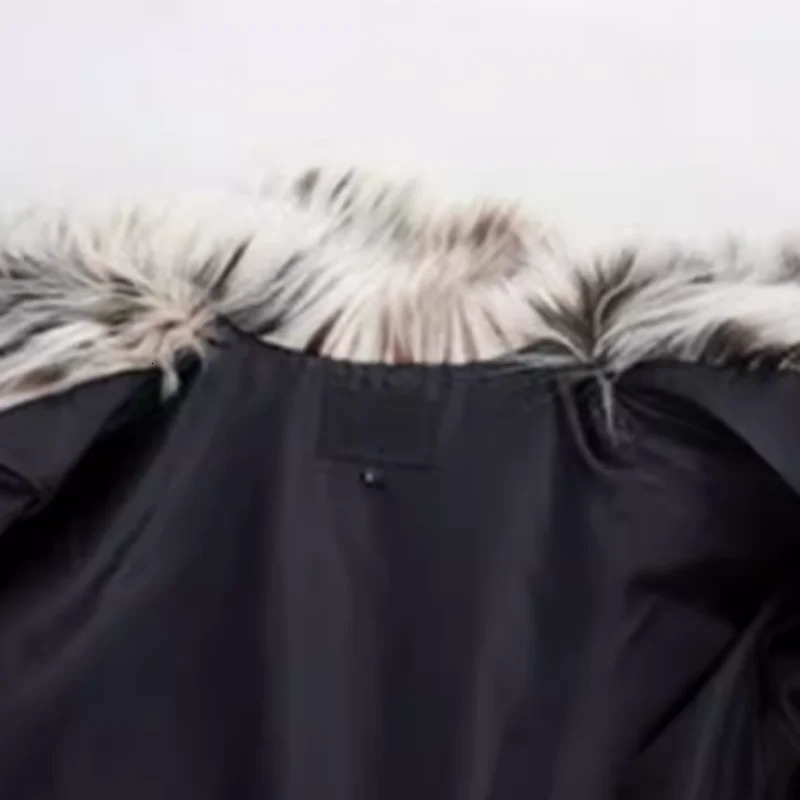 MWJQ Leopard Print Fur Clothing Male High Street Lapel Autumn Winter Short Loose Mens Fashion Coat 010073 251011