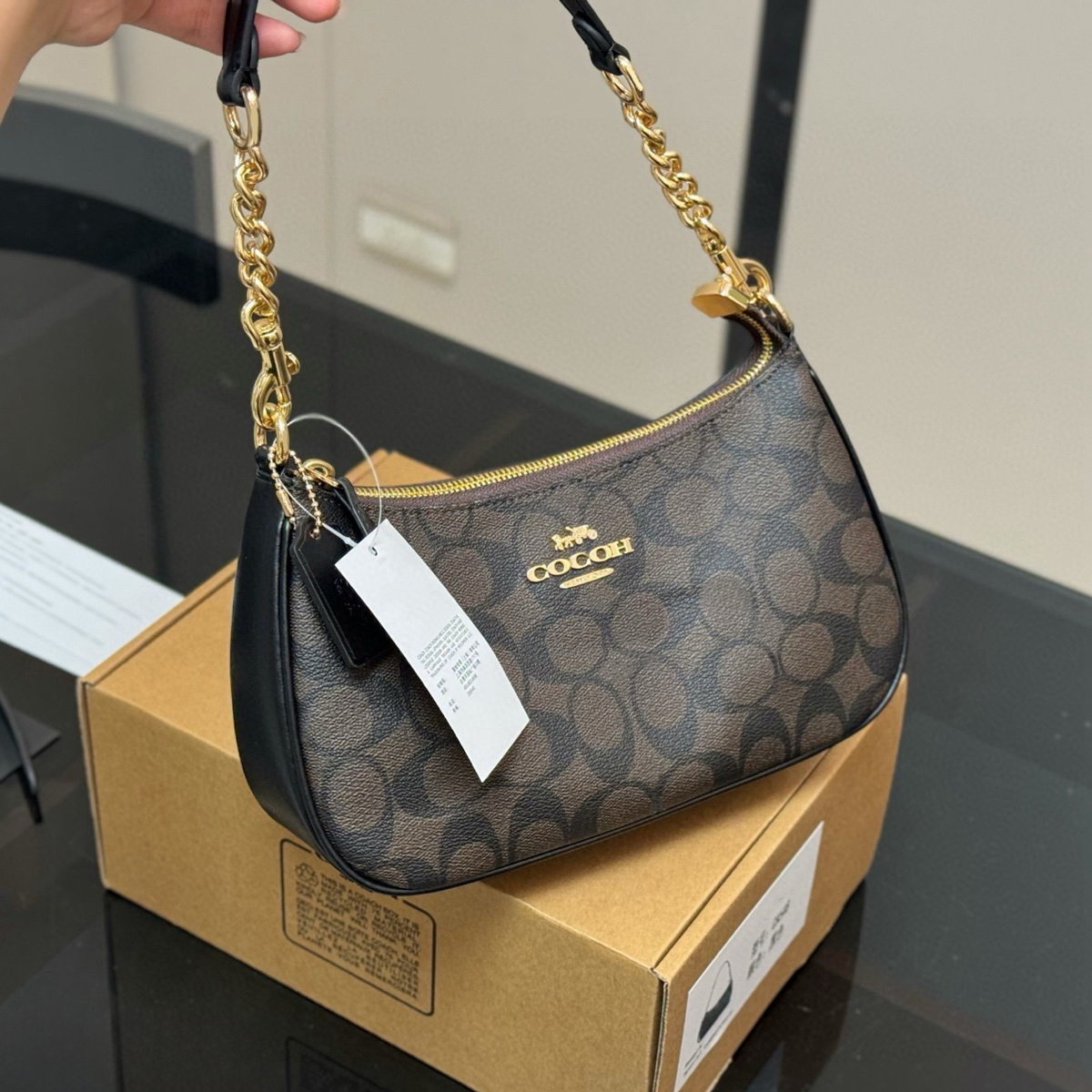 Teri Bag City Bag Designer Bag Shoulder Bag Handbag Cowboy Capacity Tote Bag Women Travel Beach Shopping Bag Large Fashion Bags Crossbody Bag White Brown Letter Bag