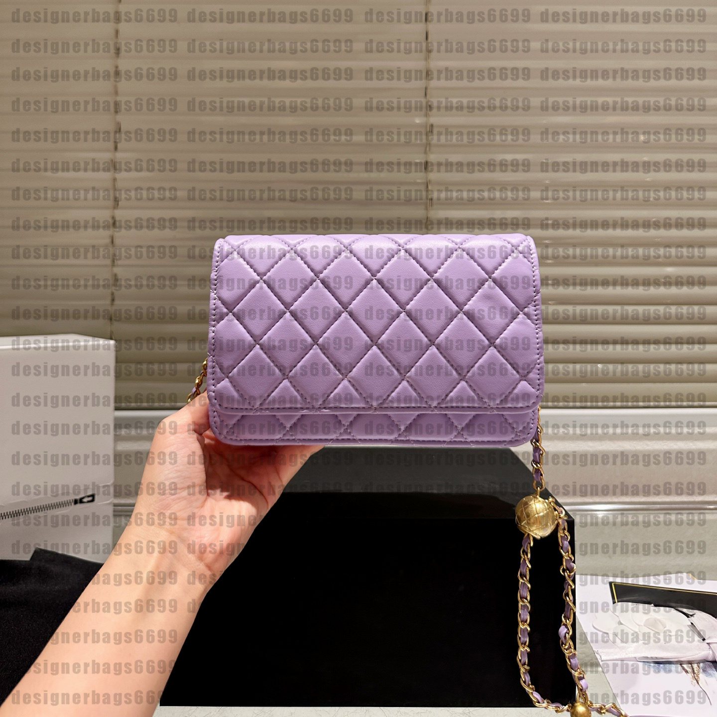 Designer cc bag Shoulder Bags Women Crossbody Bags Adjustable Golden Ball Gold Silver Hardware Square luxury bags Woc Bags underarm bag Handbags