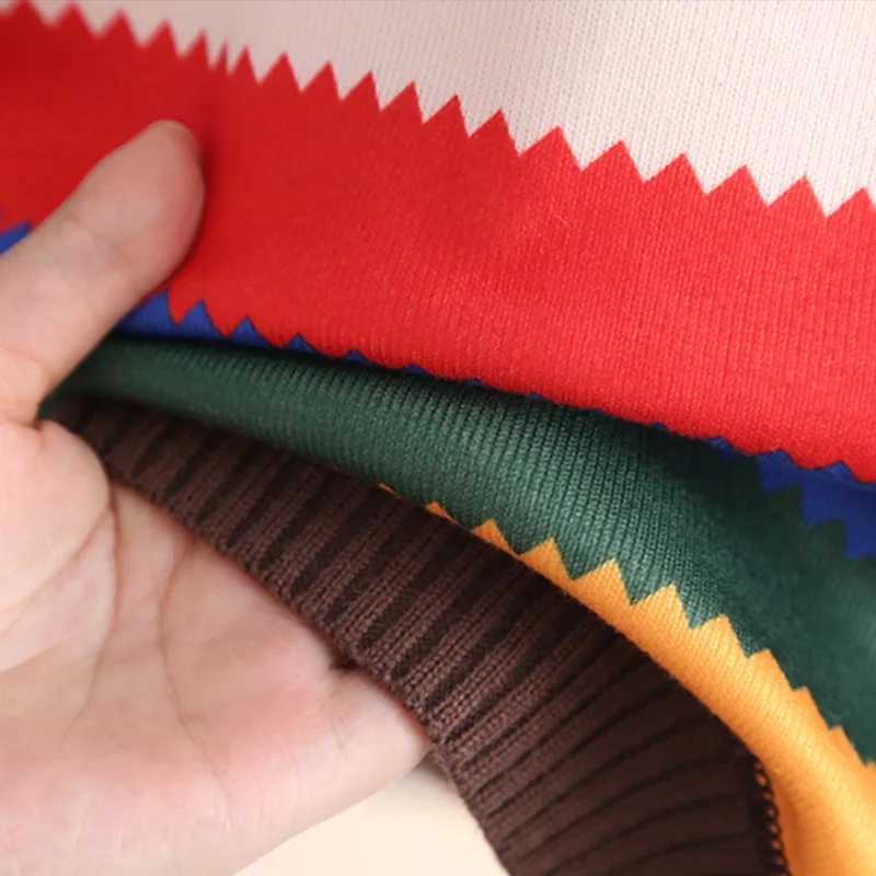 Boys and Girls Sweaters Thickened AutumnWinter New Fashionable Childrens Knitted Sweaters Girls and Boys Tops C251013