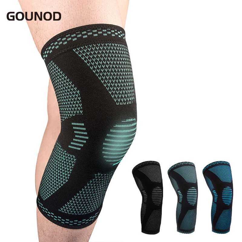 SKDK 1PC Gym Knee Pad Sports Safety Fitness Kneepad Elastic Knee Brace Support Gear Patella Running Basketball Volleyball Tennis C251013