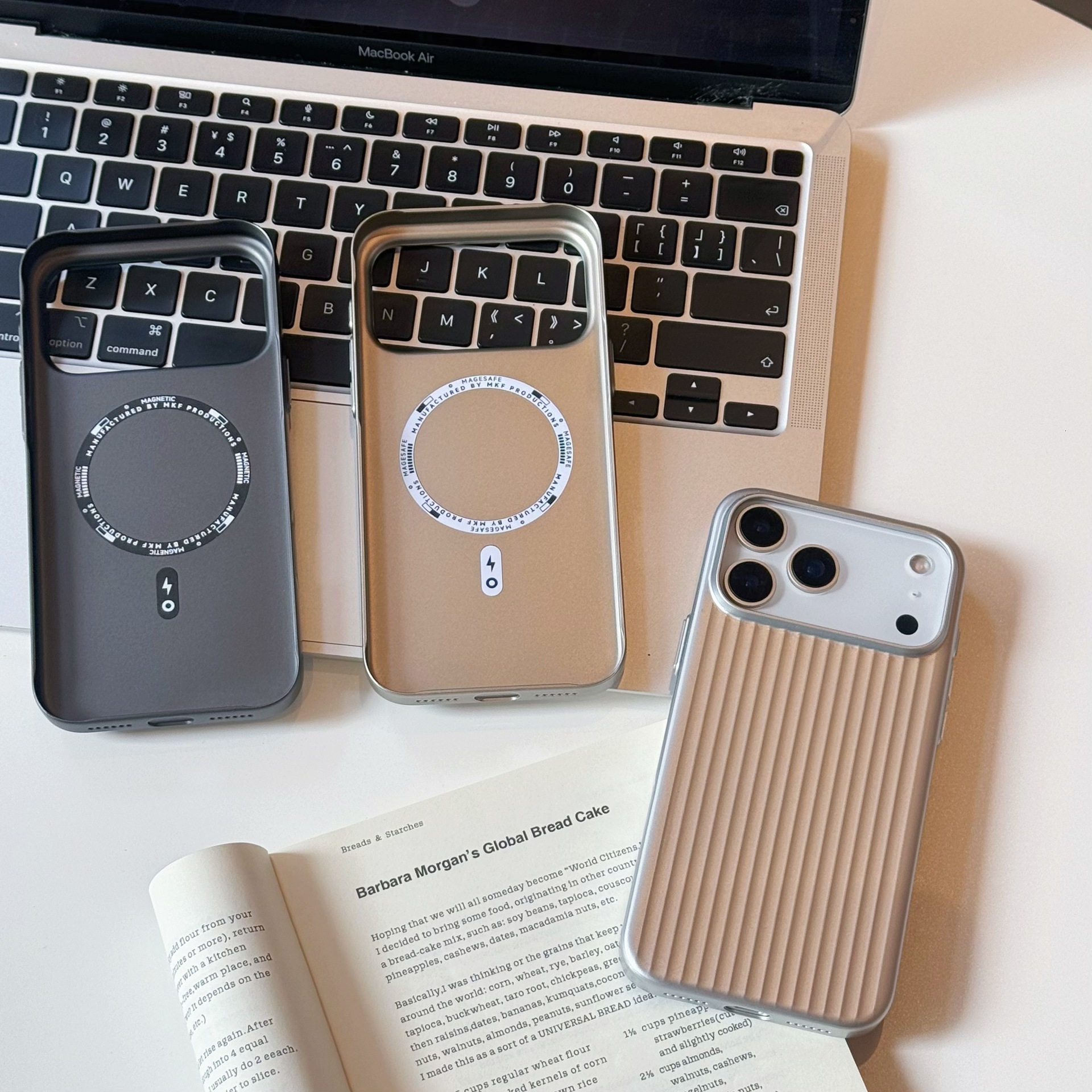 Suitable for iPhone 17 Magnetic Wireless Charging Matte Hard Pc Cover 16 Phone Case iPhone 15 Pro Max Shockproof Protective Cover