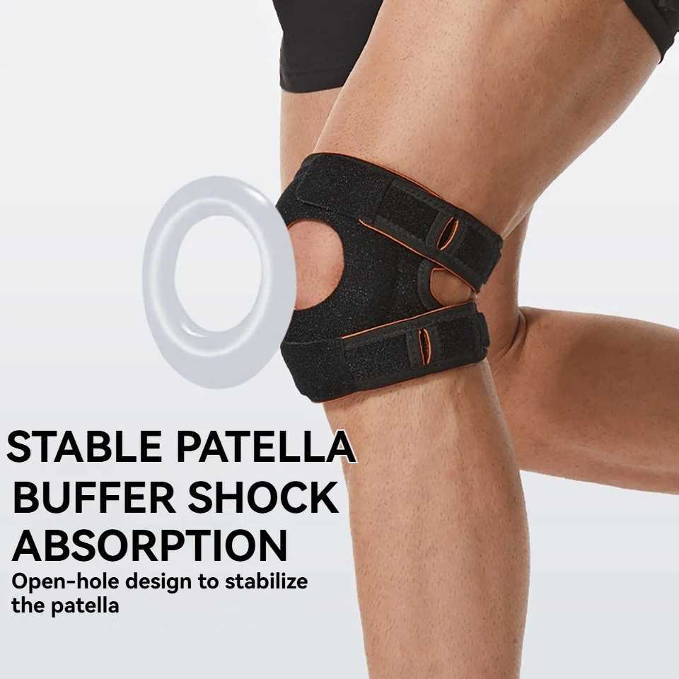 GTUBIKE 1PCS New Knee Braces for Knee Pain Relief Compression Knee Sleeves with Patella Gel Pad Knee Support for Meniscus Tear C251013