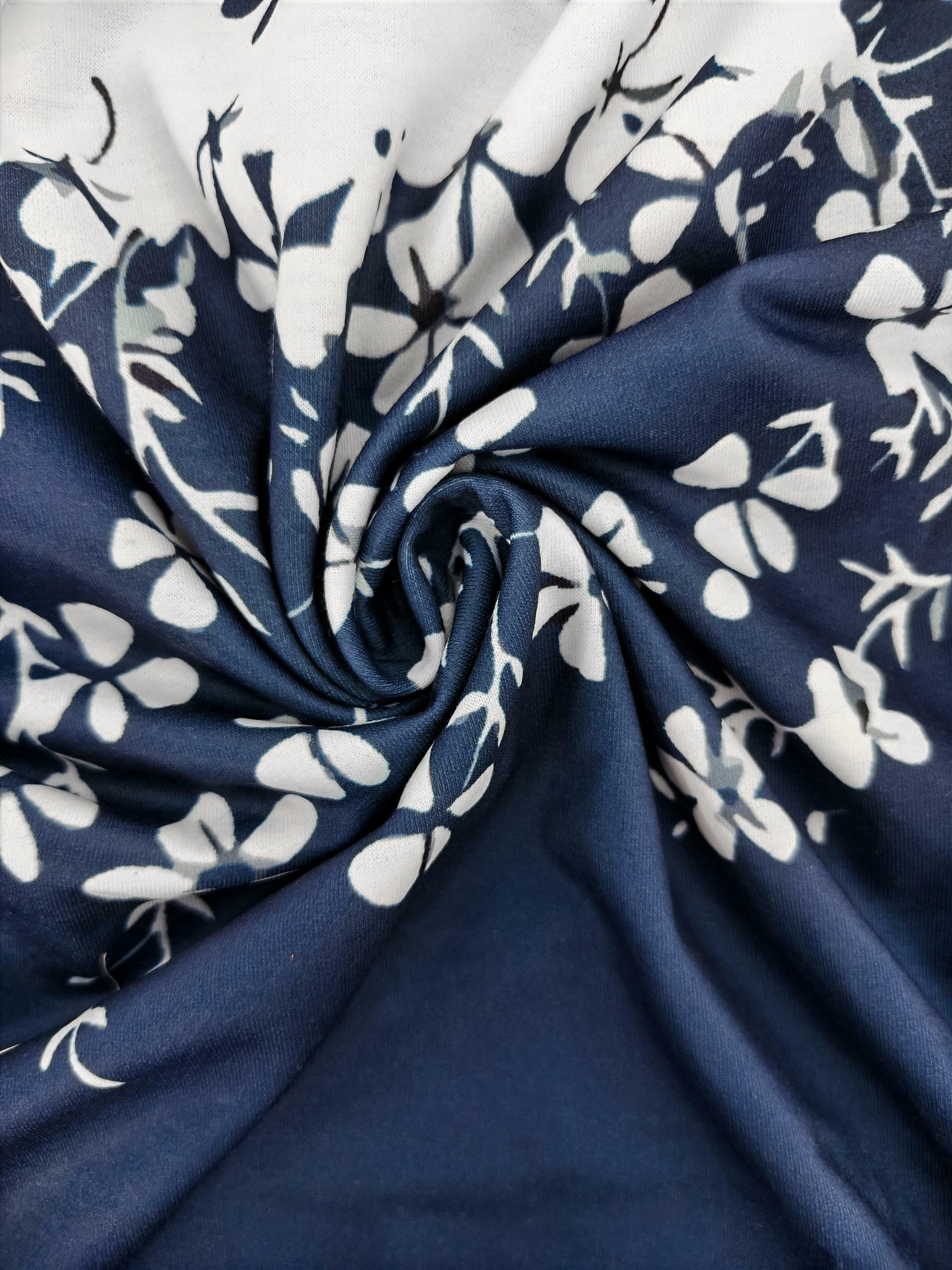 Women's Autumn Winter New Fashion Vacation Floral Printed Long - Sleeve Midi Dress-CF55171