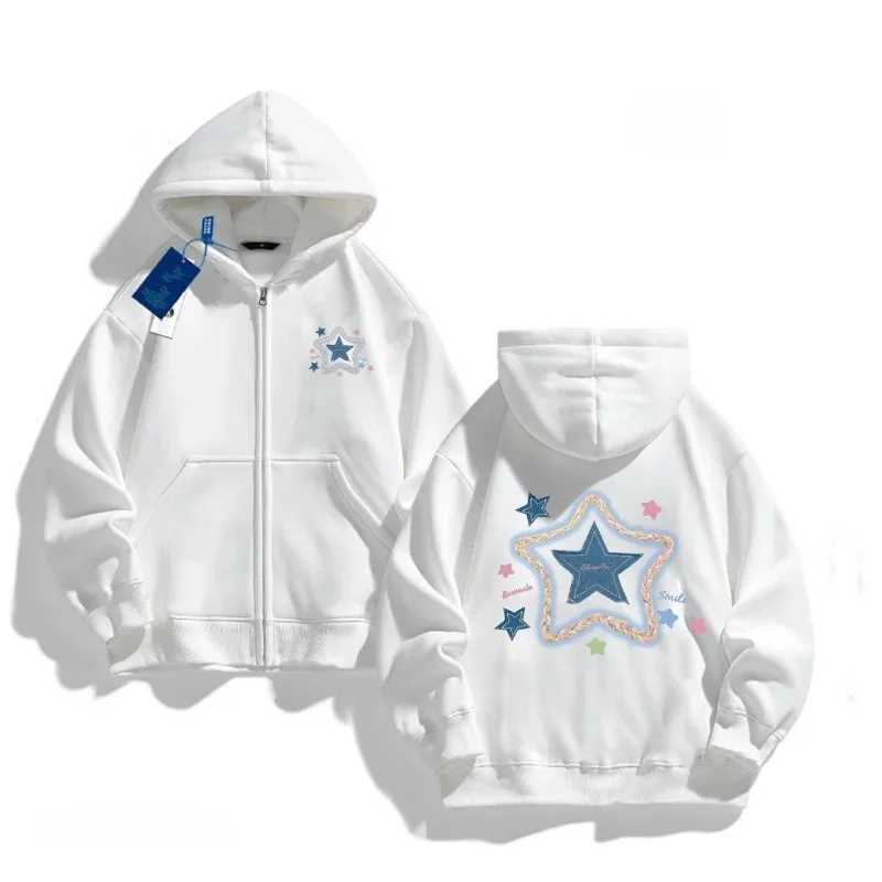 Girls 2025 New SpringAutumn FleeceLined Hoodie Stylish Versatile Korean Style JuniorSenior Kids Top C251013