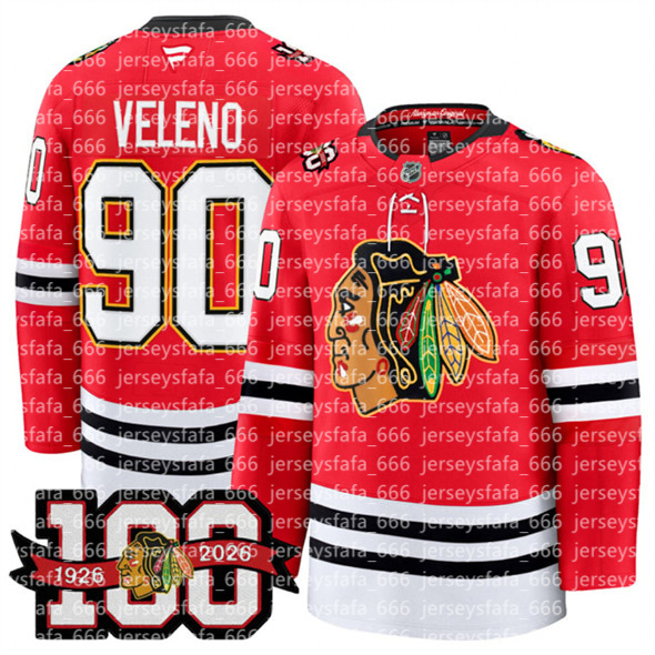 98 Connor Bedard Reverse Retro chicago 100th Anniversary hockey jersey blackhawks jersey Jonathan Toews Taylor Hall Corey Perry Tyler Johnson Patrick Kane Bobby