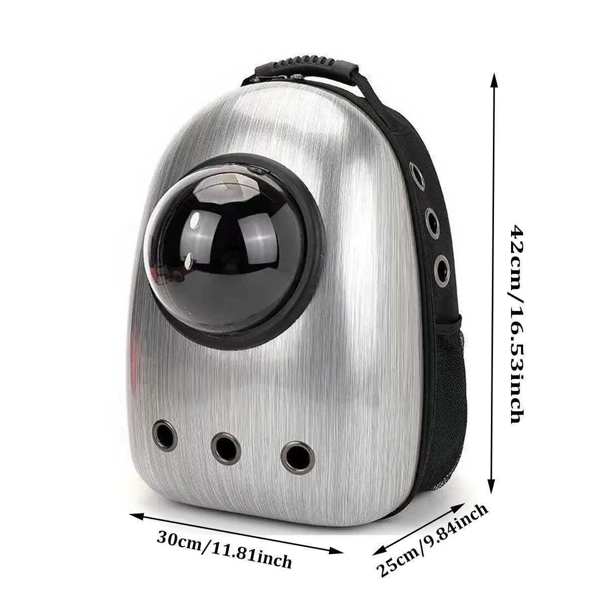PET carrying bag Spacecraft pet backpack Large capacity cat bag Outgoing bag portable pet backpack Breathable pet backpack C251013