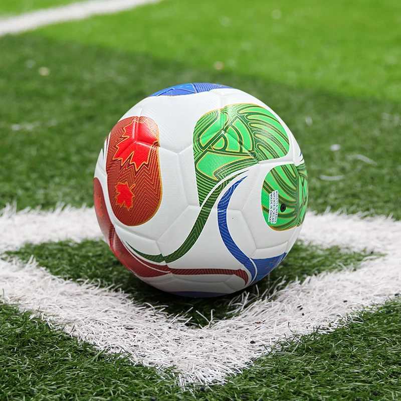 2026 High Quality Soccer Ball Official Size 5 PU Material Seamless Wear Resistant Match Training Football Futbol Voetbal Bola Z251013