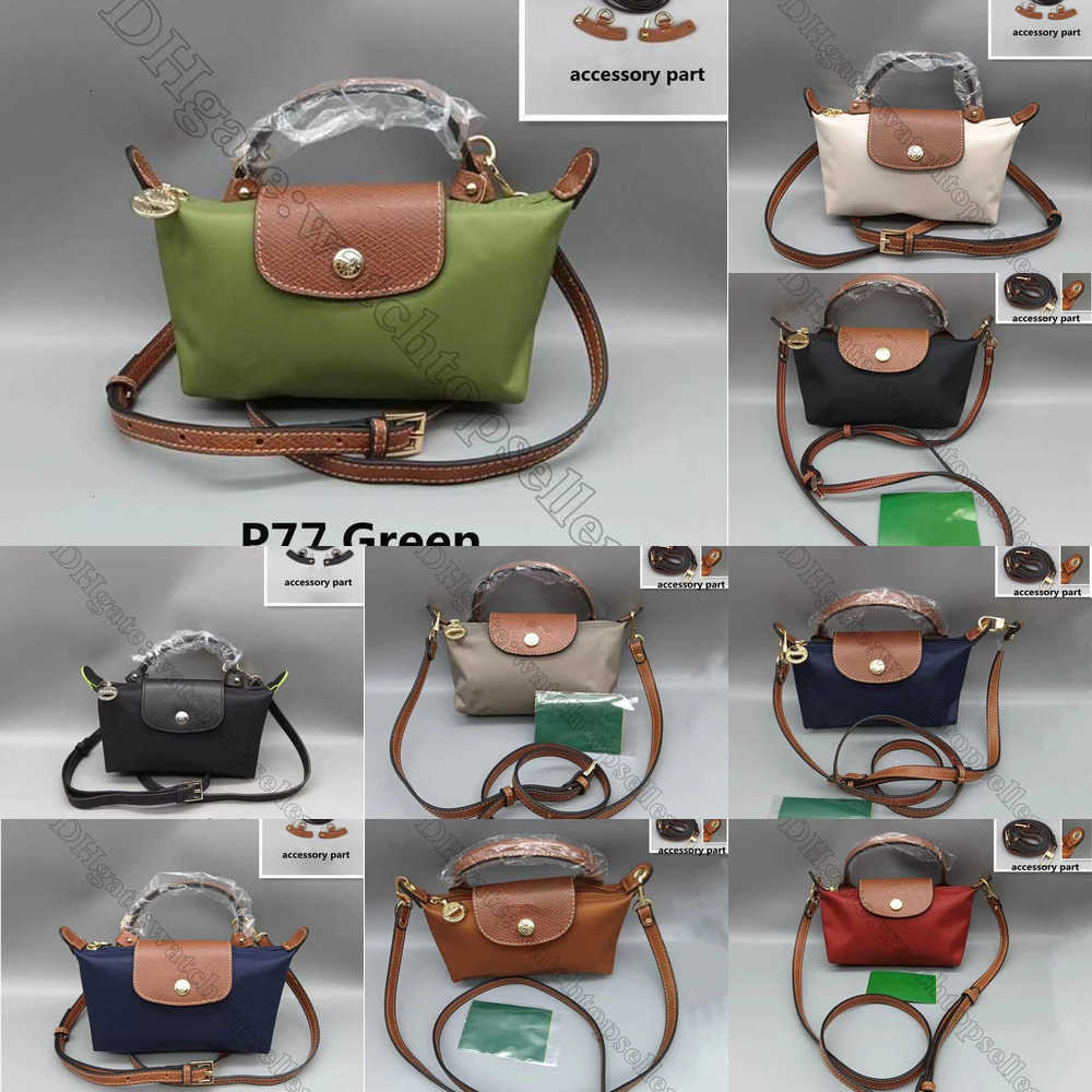 Designer Bags Minimalist Style Crossbody Bag Pure Color Mini Nylon Daily Outfit Black French Waterproof Purse Navy Blue Personalized Design