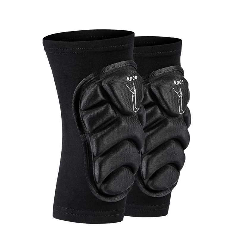 Sports Fitness Knee Pads Mountain Bike Cycling Protection Set Dancing Knee Brace Support Downhill Motorcycle Knee Protector C251013