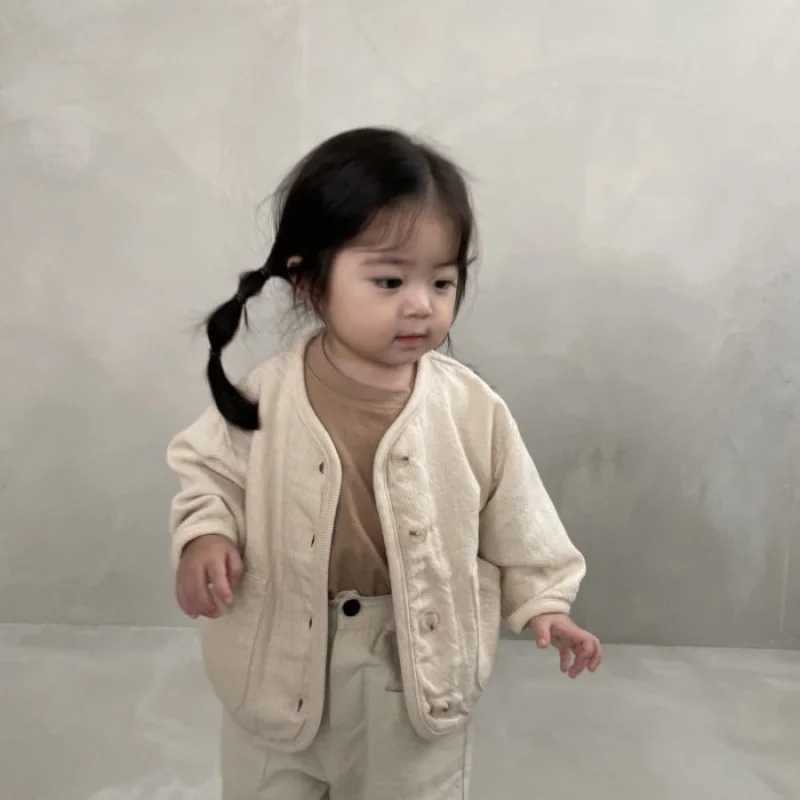 Korean Baby Boy Girl Cotton Denim Jacket Infant Toddler Child Jean Coat Kid Outwear Spring Autumn Kids Clothes C251013