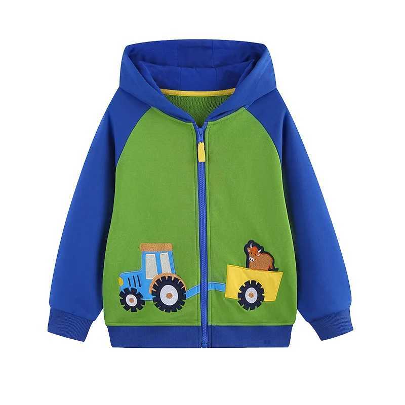 New Design 27T Childrens Hooded Jacket Boys Winter Autumn Outwear Girls Zipper Hot Selling Spring Wear C251013