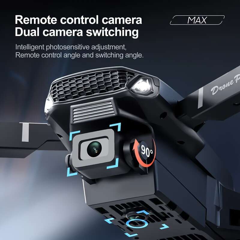 8K FPV Foldable Drone Dual High-Definition Cameras, Quadcopter, Equipped With Voice Gesture Control, Portable Casing, One Click Takeoff And Landing, O