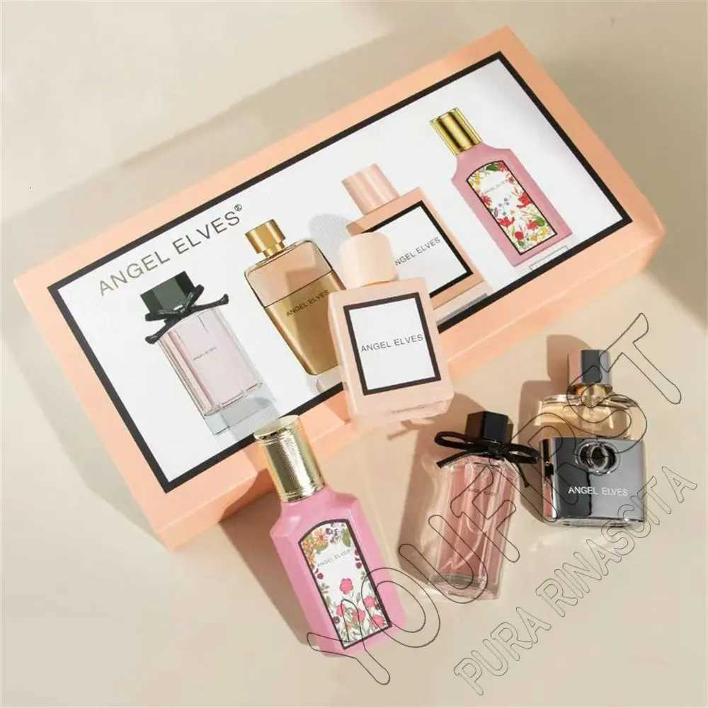 Original High Grade Perfume Women Floral Scent Spray Feminino Perfumes De Mujer 20ml Gift Box 4Pcs Set W251013