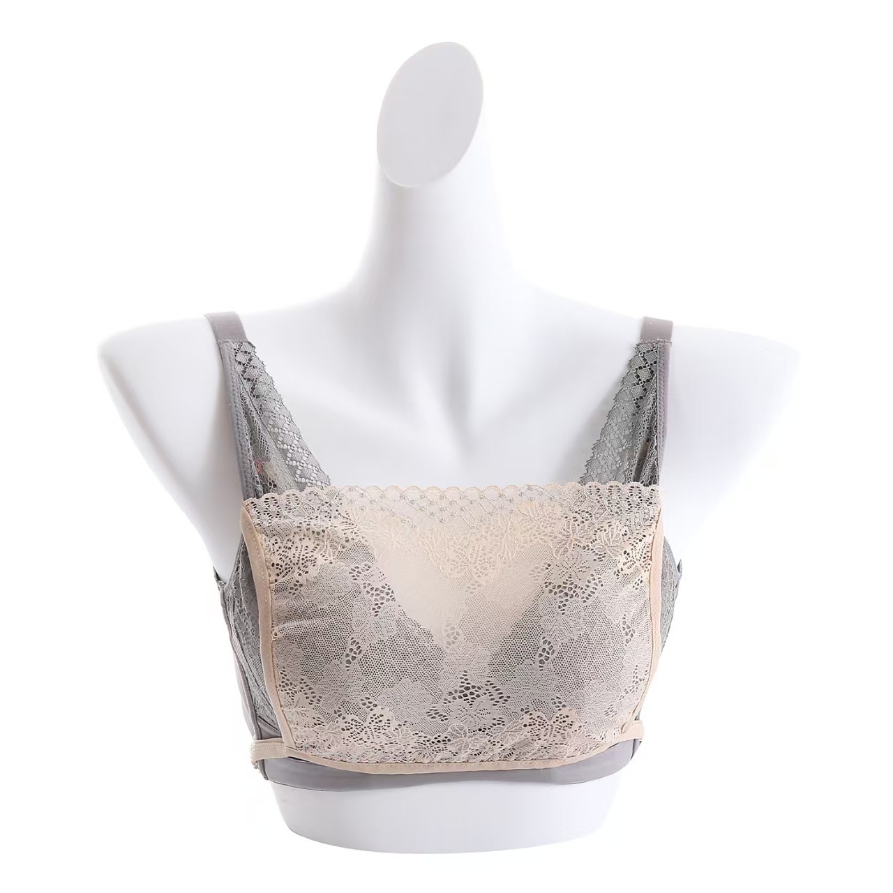 Women Quick Easy Clip-on Lace Mock Camisole Bra Insert