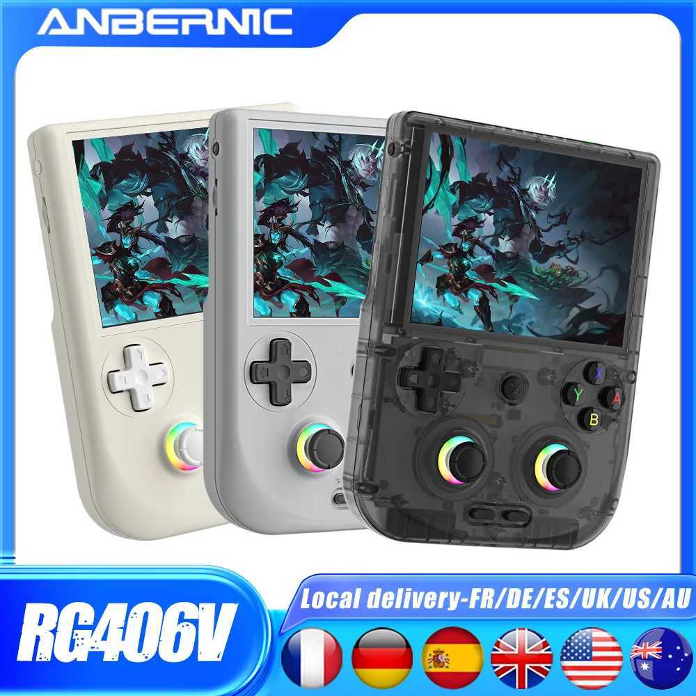 ANBERNIC RG406V Handheld Game Console RG 406V 4inch IPS Mtitouch Sn Retro Game Player Android 13 5500mAh 1080p DP Output H251013