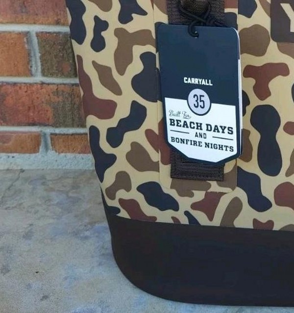 9 Colors Camino 35L Totes Bags Camo Black Carry All Picnic Box Internal Dividers Mum Camping Lunch Bags Outdoor Durable Beach Totes Water proof Large Sports Bags 1013