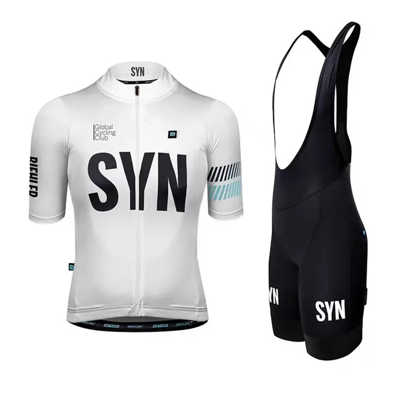 SYN CYCLING JERSEY Mens and womens summer road cycling short sleeved set breathable quick drying jersey bib 251013