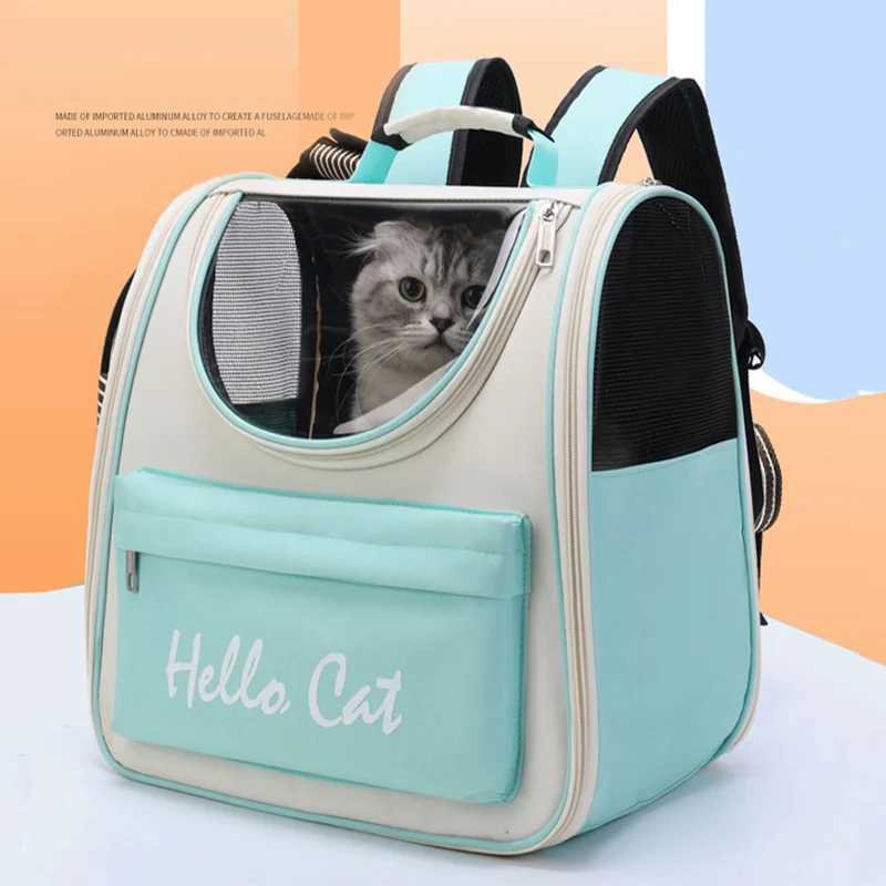 Cat Carrier Bags Windproof Outdoor Travel Backpack for Cat Small Dogs Transport Carrying Bag Cat Backpack Carriers With Cushion C251013