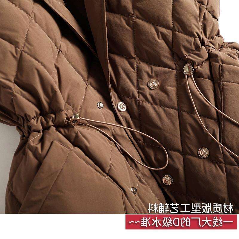 New Spring High-End Fashion Women's Casual Diamond Pattern Lightweight Cotton Vest Jacket Trendy B5