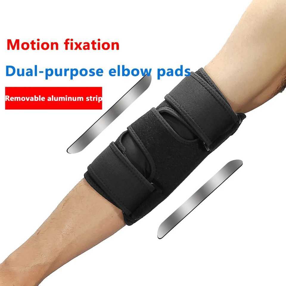 1Pcs Elbow Brace Night Elbow Sleep Support Stabilizer With 2 Removable Metal Splints For Cubital Tunnel Syndrome Tendonitis C251013