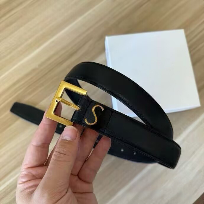 luxurys deingers belt letter fine belt leisure fashion business casual with woman man retro decoration needle buckle belts accessories simple versatile